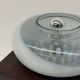 Italian spherical space age Murano glass lamp