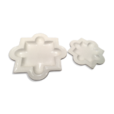 Empty ceramic pocket, the pair