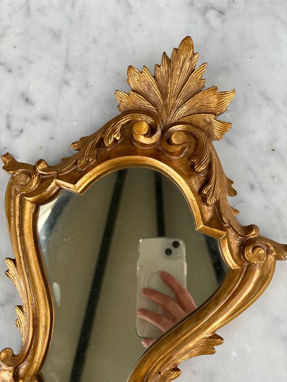 Golden Venetian mirror