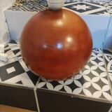 Wooden ball lamp base made in Italy