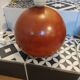 Wooden ball lamp base made in Italy