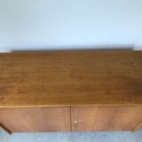 Light oak storage cabinet by Jiroutek, circa 1960