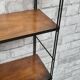 Floor 1960 string wood rising black smooth