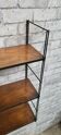 Floor 1960 string wood rising black smooth