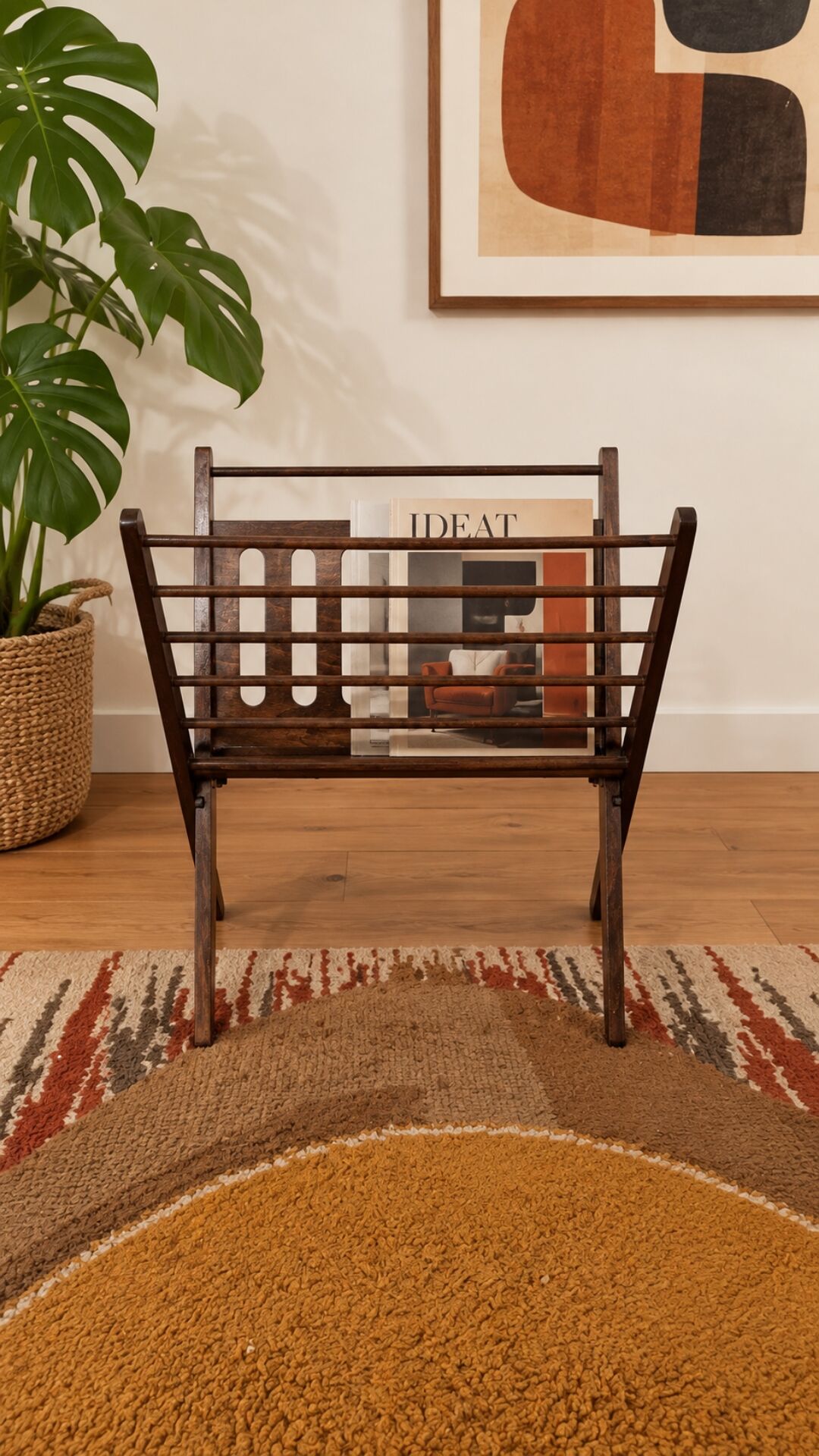 Magazine rack cees braakman for pastoe vintage