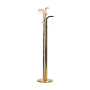 Porte manteau en laiton, années