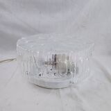 Authentic vintage french ceiling light from the 1960s, pat angem.