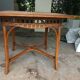 Vintage rattan table