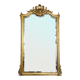 Large gilt mirror from the 19th century in the LOUIS XV style