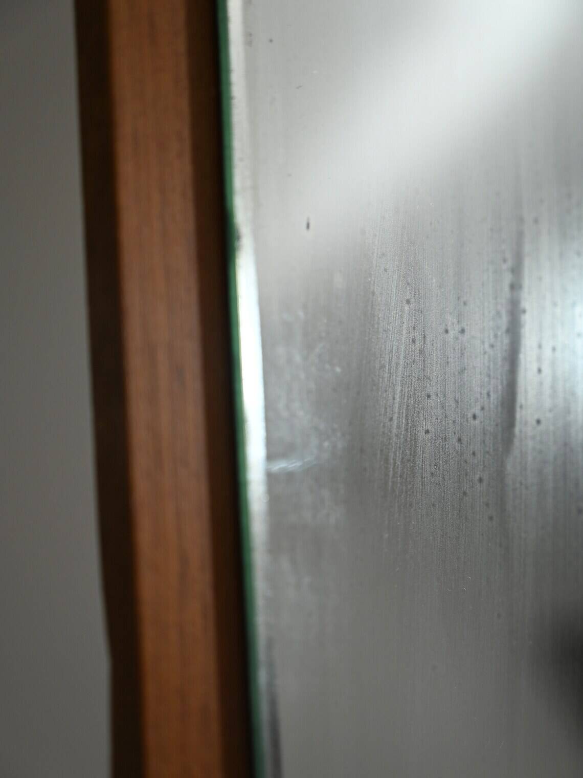 Vintage Scandinavian mirror by Fröseker