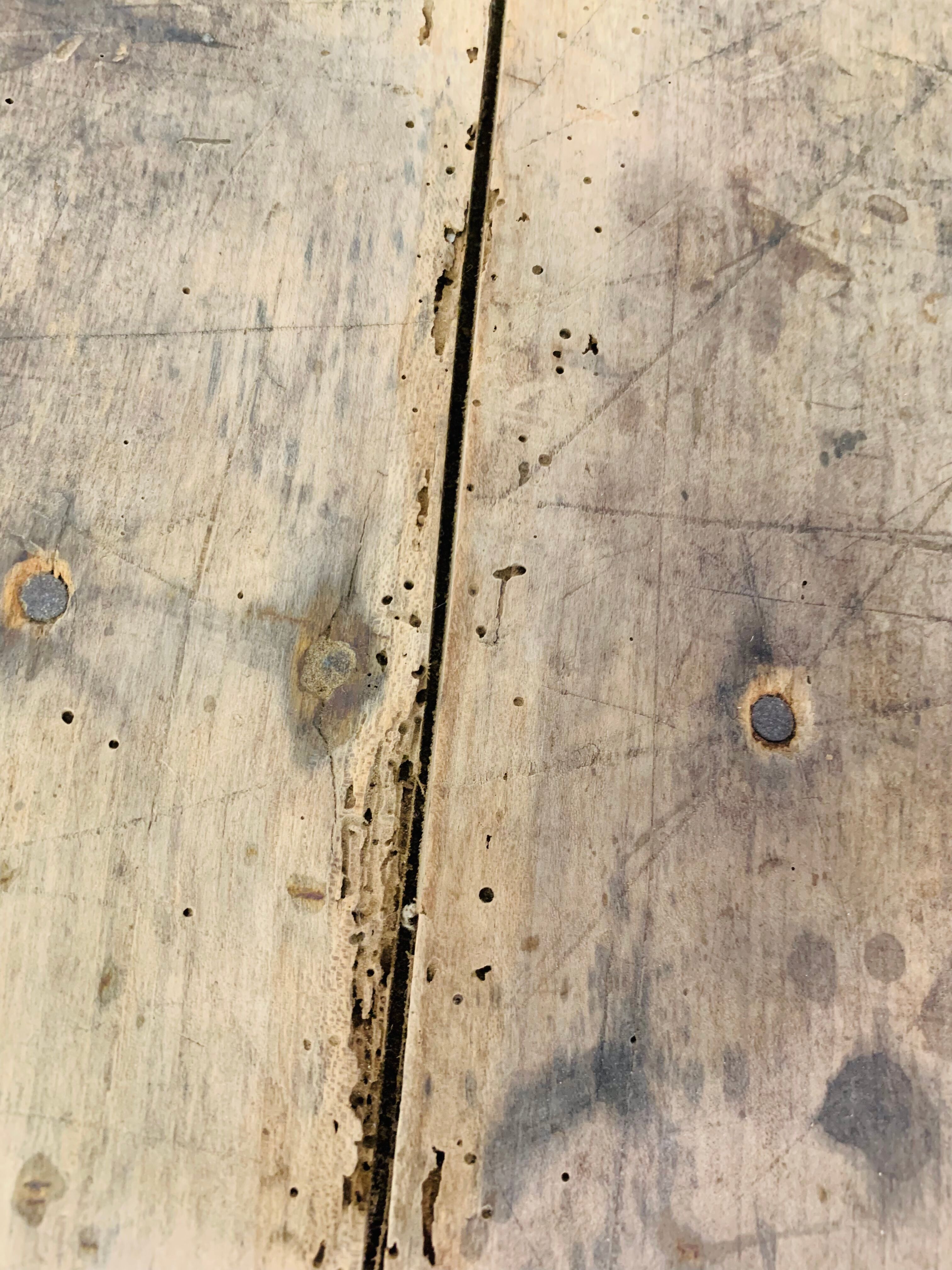 Industrial coffee table