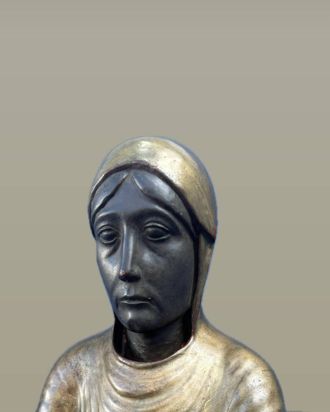 Bust of the Black Virgin of Marsat, Moulding Workshops of the Louvre
