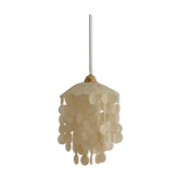 Hanging lamp pearl , vintage, old lamp 1950