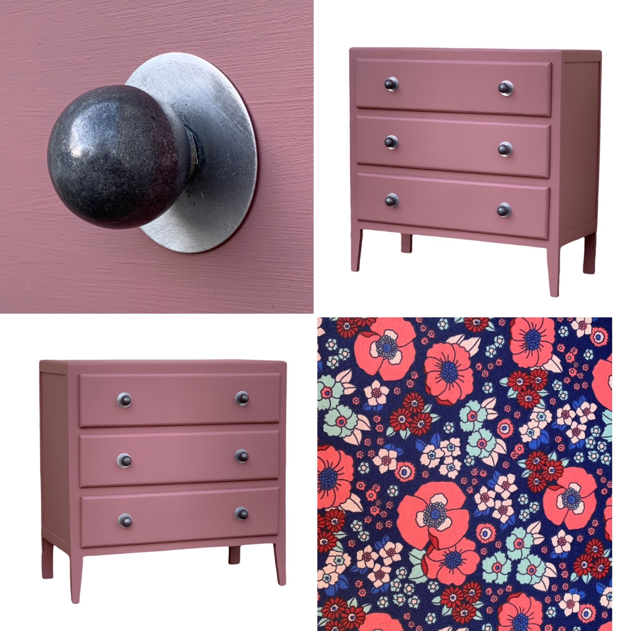 Vintage chest of drawers 1950
