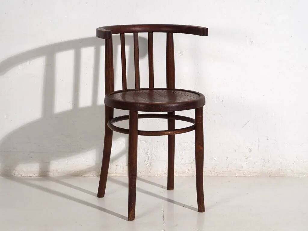 Antique bentwood chairs (circa 1920). Set of 2 pieces #3