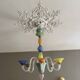 Murano chandelier 6 lights – Blown glass from Venice – Exceptional piece