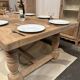 Solid oak farmhouse table