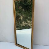 Mirror wood Golden 35 x 82 cm