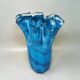 1970s Exquisite "Fazzoletto" Murano Glass Vase by Dogi, Italy