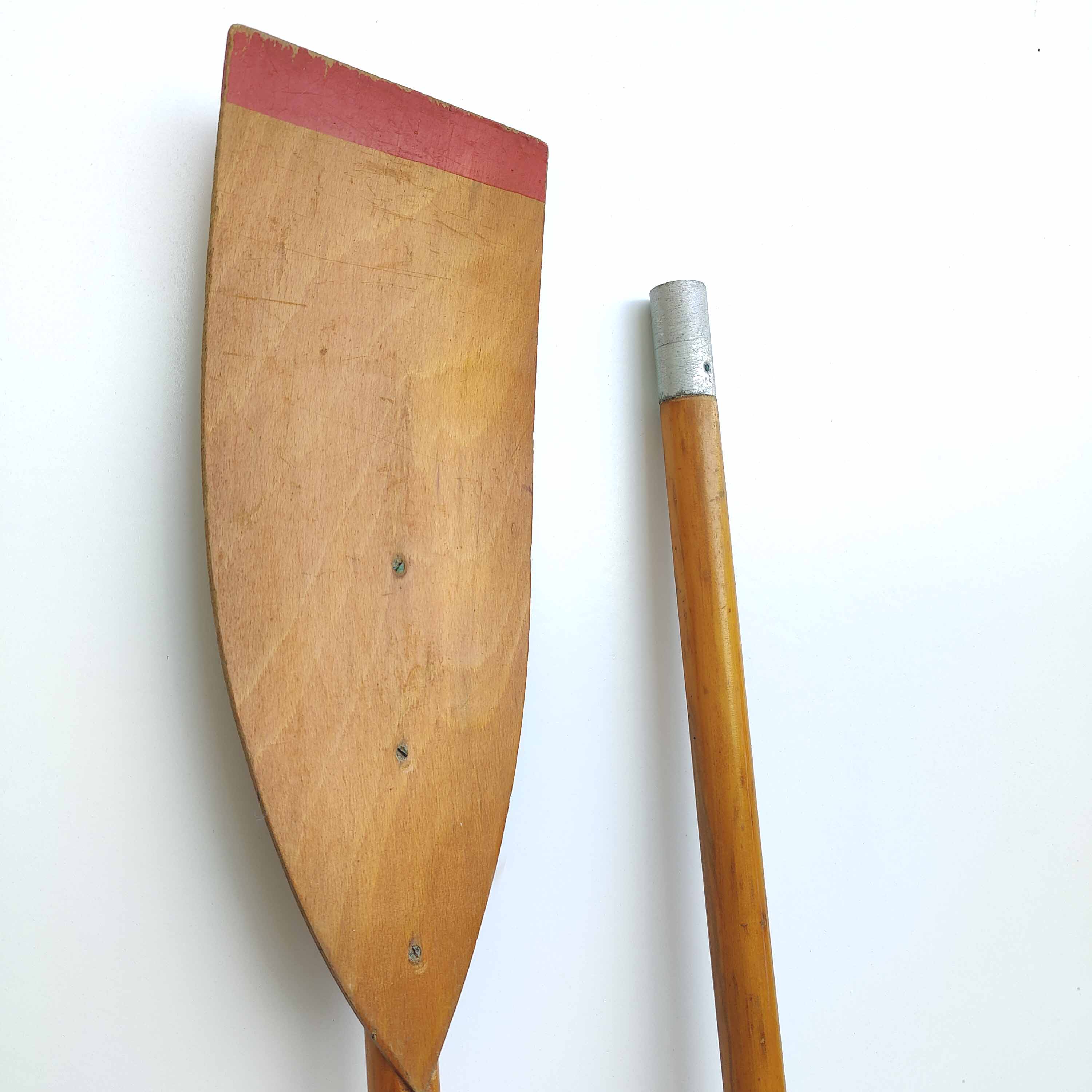 Vintage wooden paddles