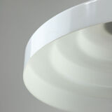 Mid-century cascade brass and plexiglass pendant lamp