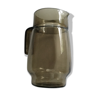 Smoked glass carafe