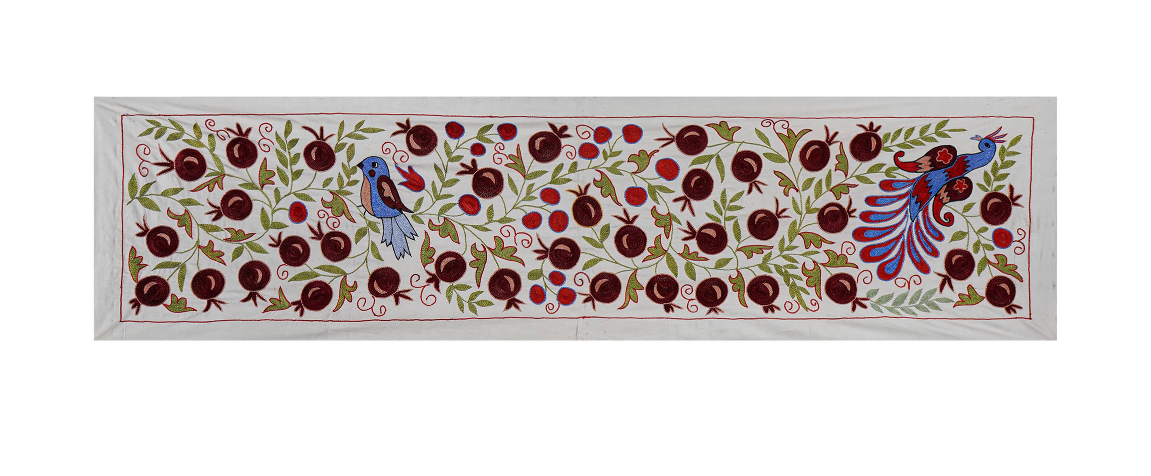 Hand-knotted rug, vintage Turkish rug 51x187 cm