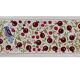 Hand-knotted rug, vintage Turkish rug 51x187 cm