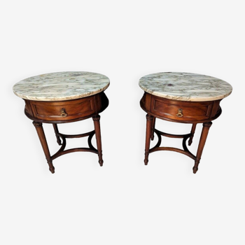 Pair Of Louis XVI Style Sofa Ends Or Bedside Tables