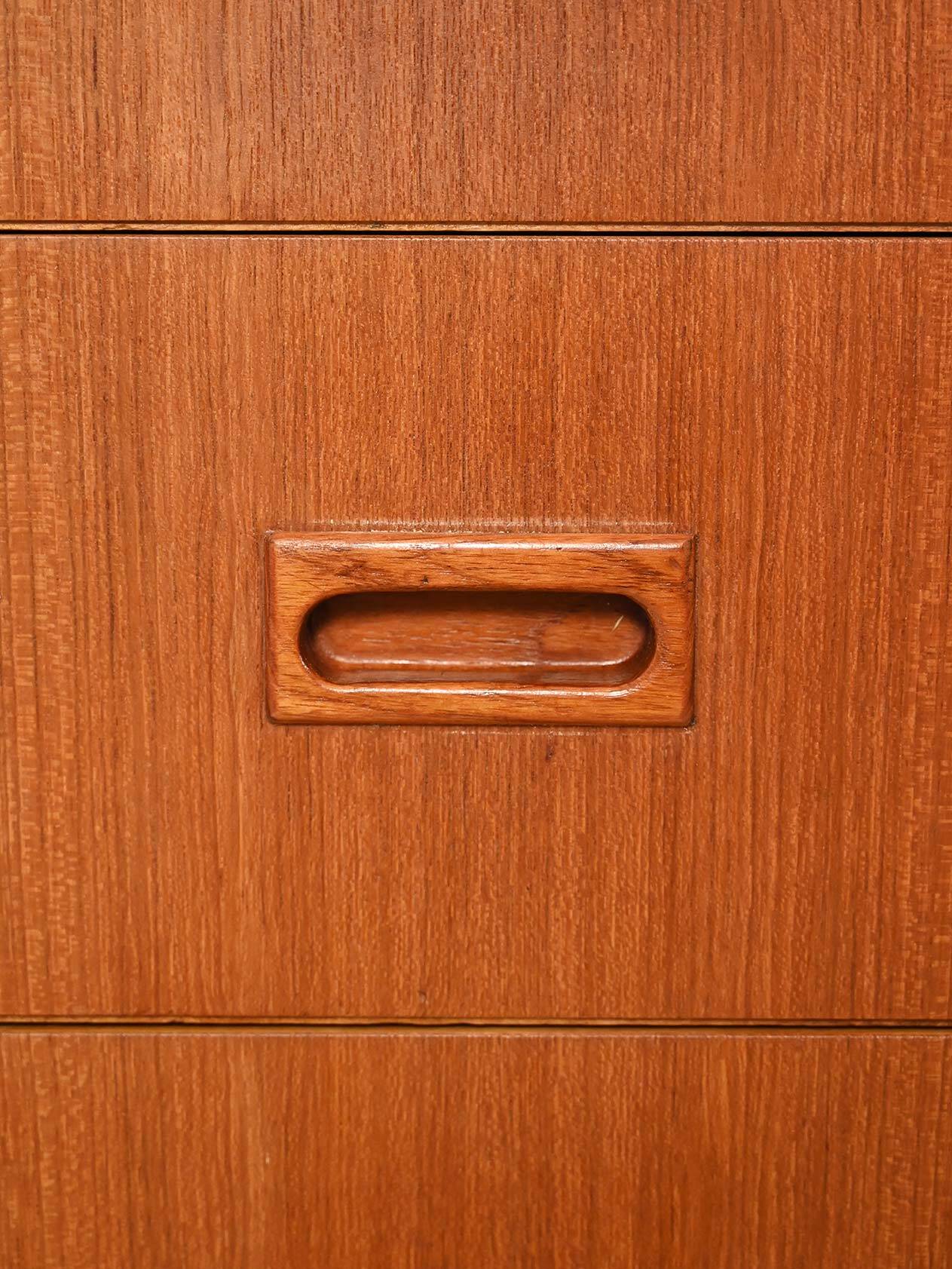 Small Scandinavian chest with black frames by Bodafors