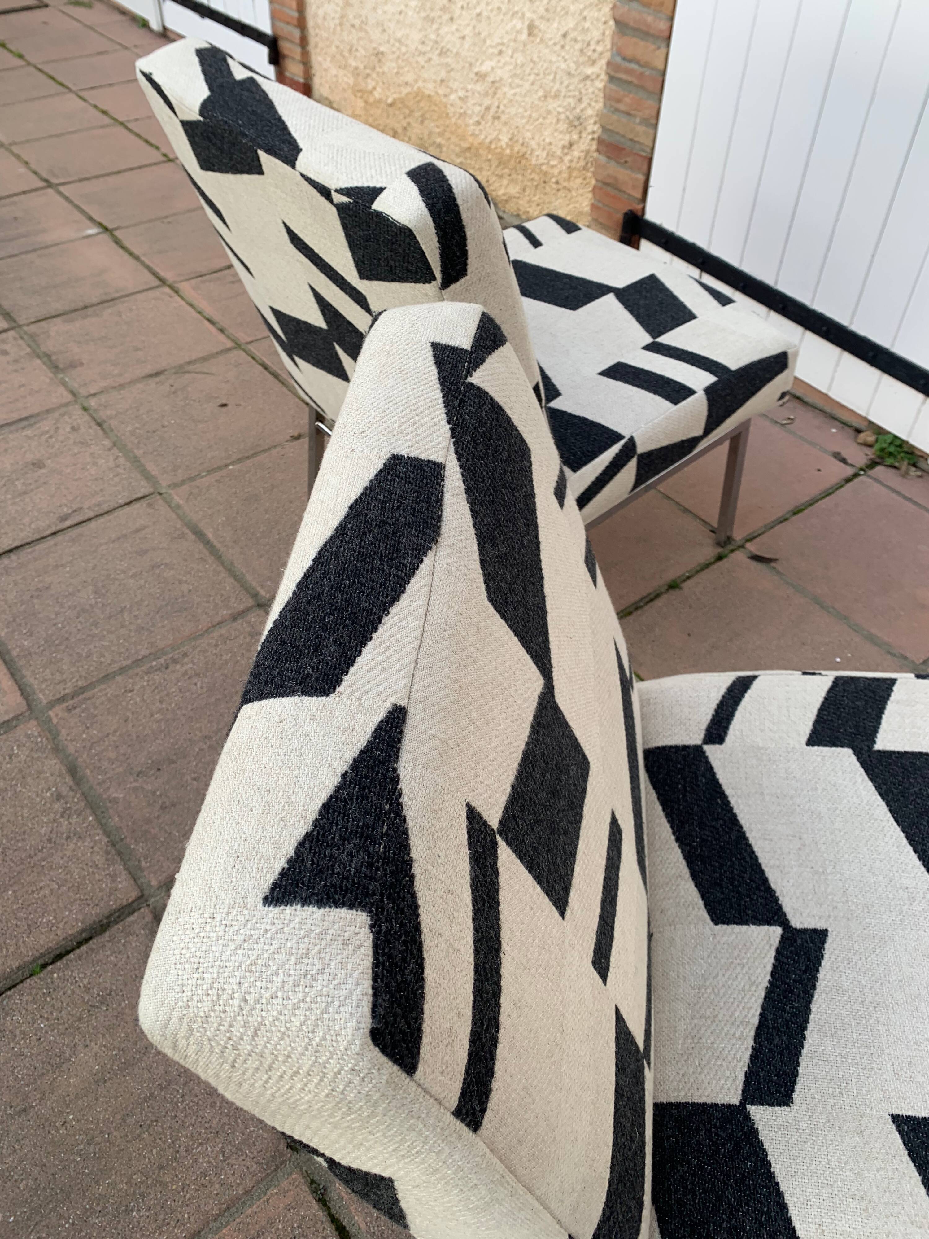 Vintage industrial armchair