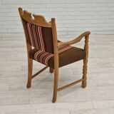 1960s, Danish design, armchair, oak wood, furniture wool.
