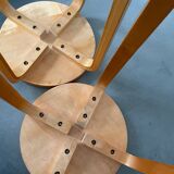 2 tabourets style Alvar Aalto