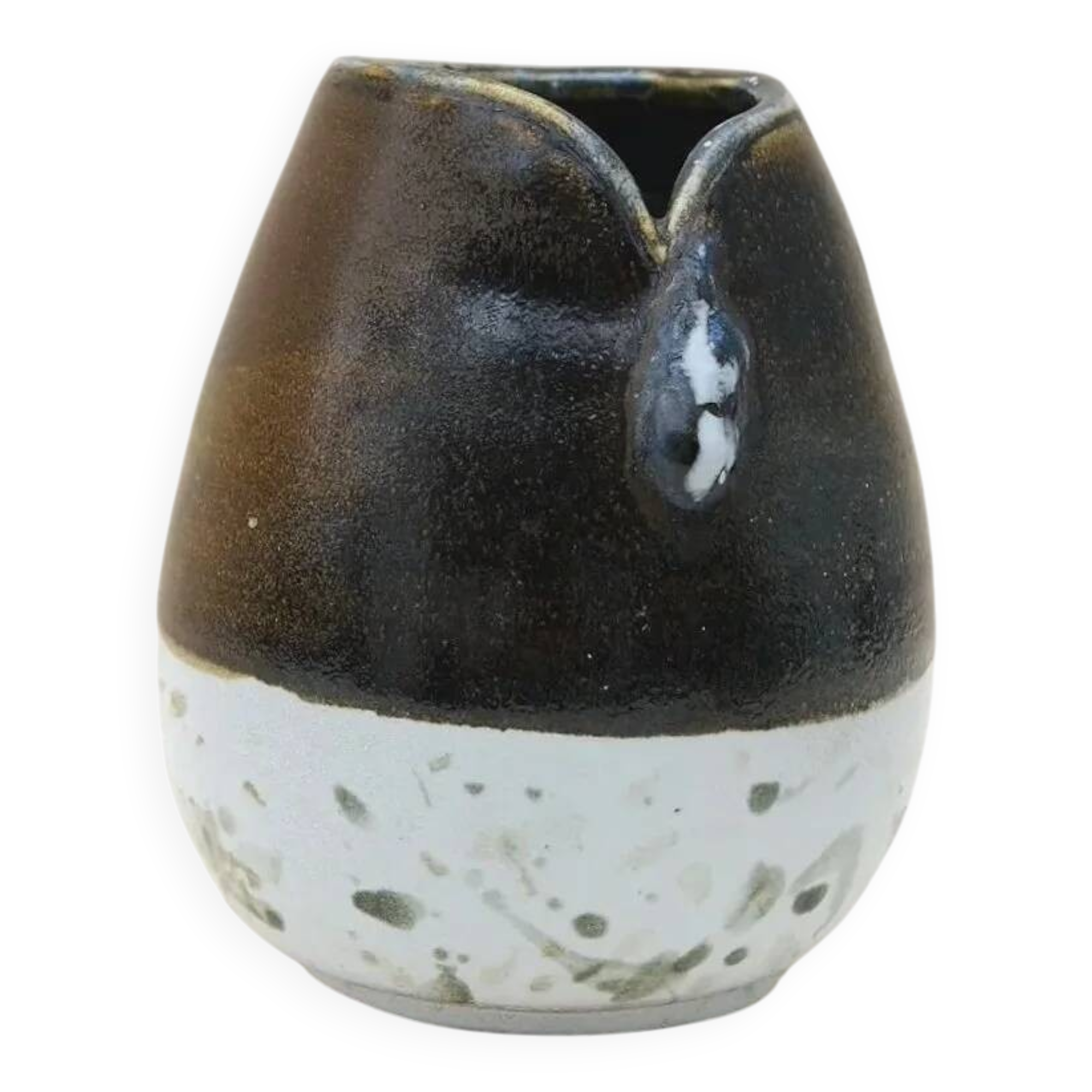Signed ceramic vase