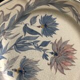 Plate in faience of quimper signed youen