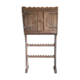 Craftsman-made raw wood buffet