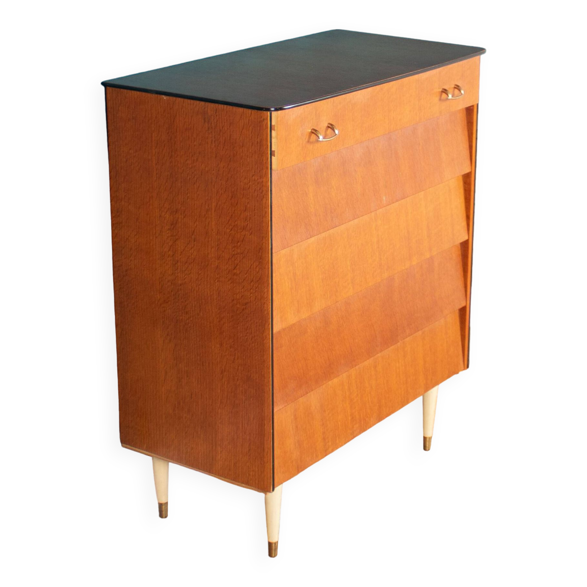 Retro Teak 1960s Avalon Yatton Chest Of Drawers