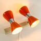 Herda 70s double wall lamp