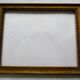 Antique gilded wooden frame for 212 x 272 mm subject