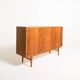 Buffet scandinave en teck et chêne, années 1960