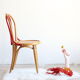Chaise bistrot en bois courbé