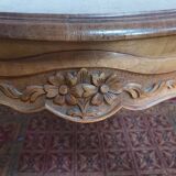 Louis XV center table in walnut