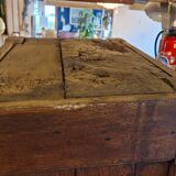 Open oak dresser cupboard