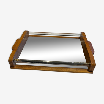 Plateau miroir vintage