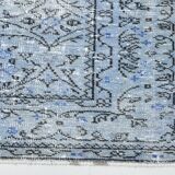 6x9 Soft Pastel Blue Turkish Vintage Rug, 189x284Cm SK 2052 FREE SHIPPING