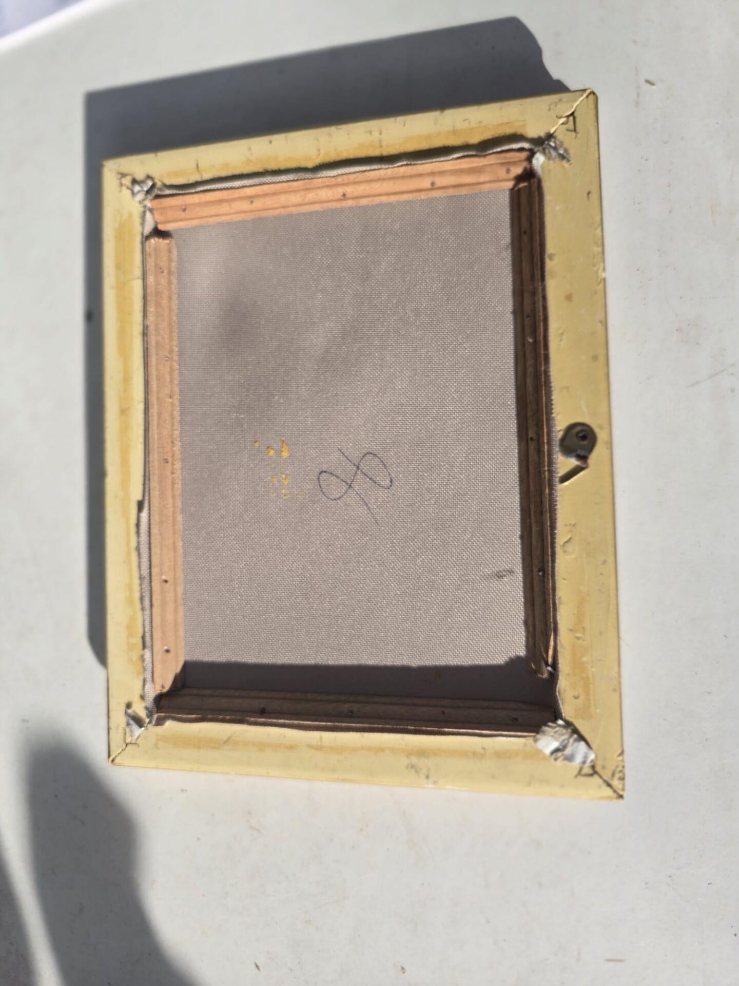 Painting with frame
