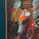 Original Swedish Oil on Panel – “Composition” by Kulo Green (1913–1972) – Signed – Vintage & Framed