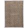 Tapis marocain contemporain en laine naturelle brun moka