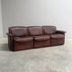 De Sede DS12 3 seat sofa, Switzerland 1970s