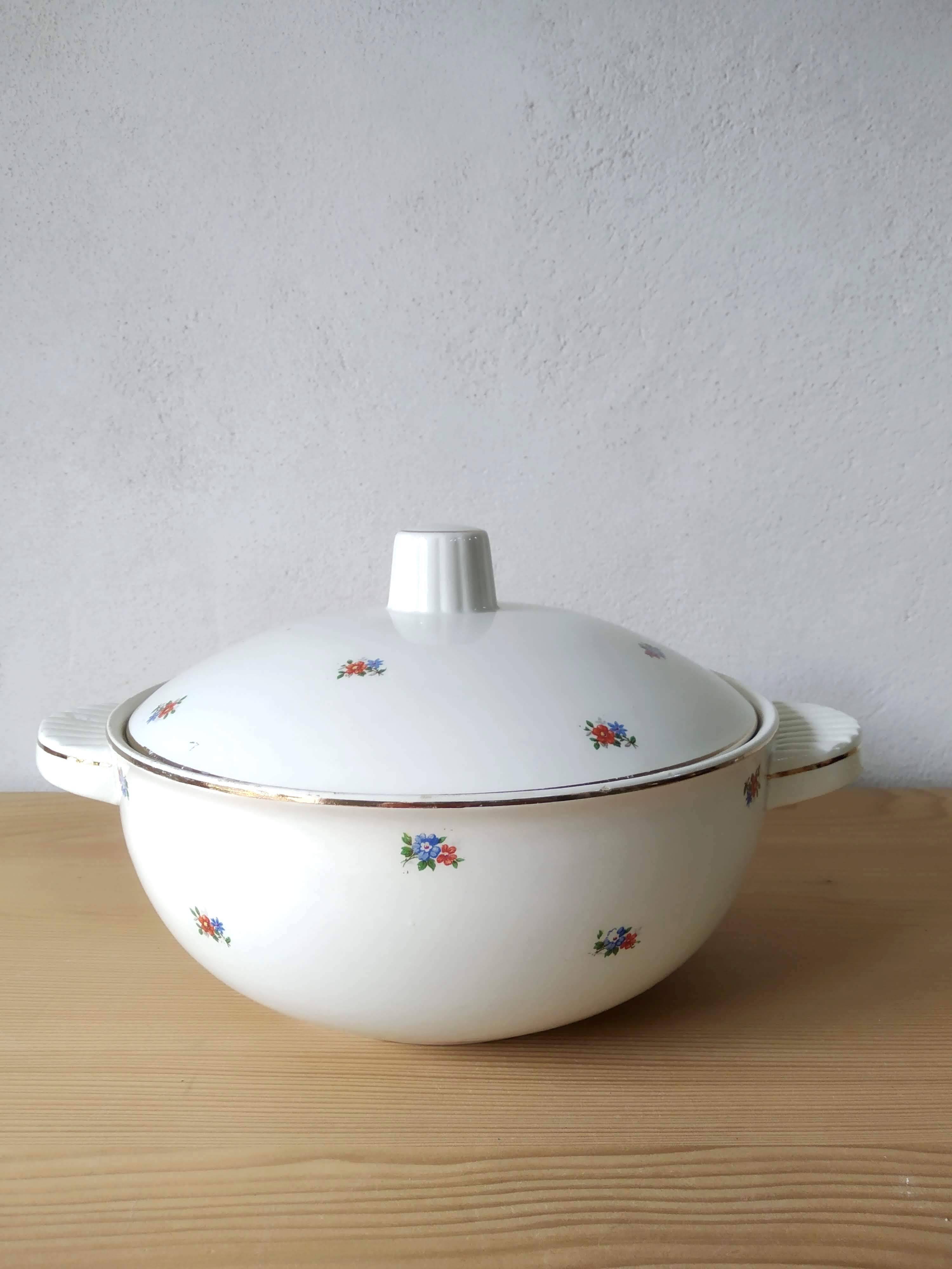 Vintage Badonviller soup tureen